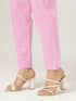 Light Pink Pure Cotton Embroidered Straight Kurta Set
